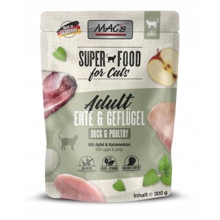 MAC's Cat kaczka, drób saszetka 300g